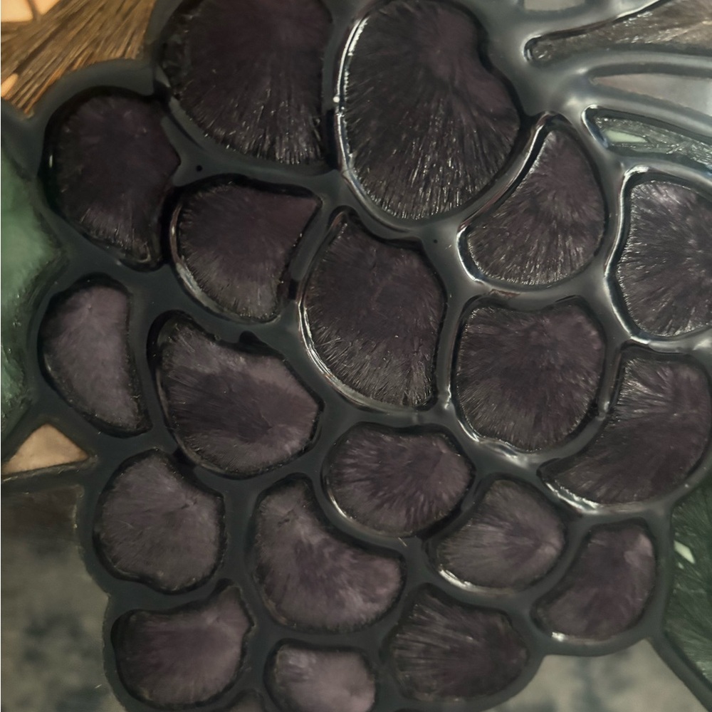 Stained Glass Fruit Basket Panel - Picture 6 of 8